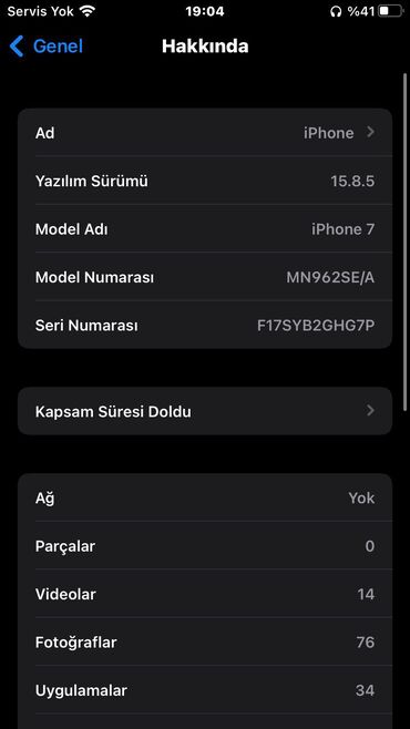Apple iPhone: IPhone 7, Jet Black, Barmaq izi — 10