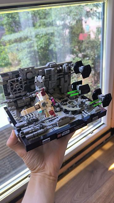 Игрушки: 🟥🟨LEGO Star Wars 75329 «Trench Run Diorama» (Диорама «Атака на Звезду — 2