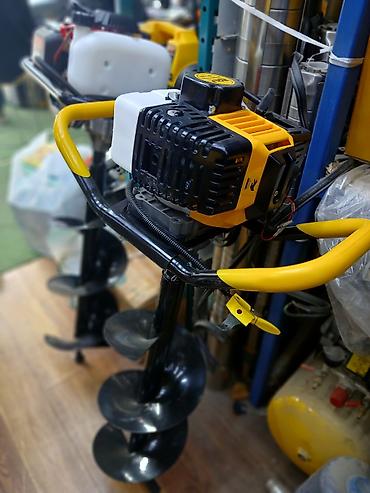 Мотобуры: Бензиновый мотобур (ямобур) для бурения лунок и ям под столбы, сваи — 9