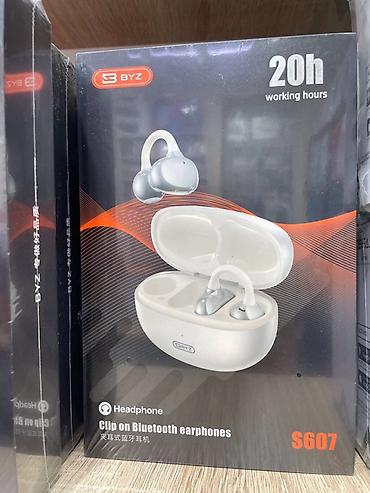 чон арыке: BYZ S607 — беспроводные Bluetooth‑наушники с заушным креплением: - — 4