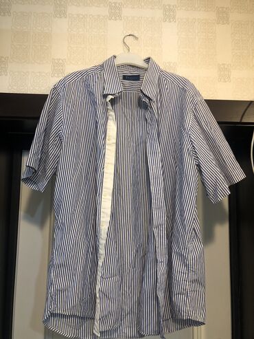 papaqli koynekler: Рубашка XL (EU 42), цвет - Синий