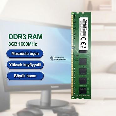 ram ddr 3 msi: DDR3 8GB 1600MHz Masaüstü Kompüter üçün RAM Xüsusiyyətlər / — 1