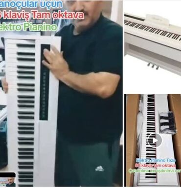Pianolar: Piano, Rəqəmsal, Yeni, Pulsuz çatdırılma — 8