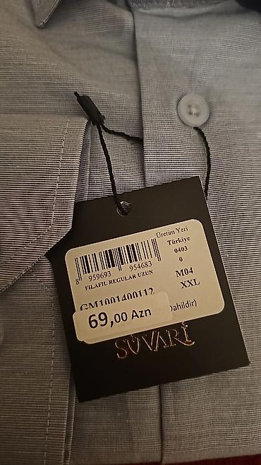 casio qiymet: Məhsul: Suvari kişi köynəyi - Ölçü: XXL -Yeni - Etiketində göstərilən — 3