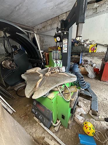 bosch perforatolar: Bosch təkər balans aparatı - 5000azn Bosch təkər sökən aparat - — 6