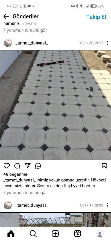 Digər tikinti daşları: Yüksək keyfiyyətli Tametlərimiz. Tam Rəsmi zəmanət. Istehsal Gəlib -da lalafo.az — 16 Digər tikinti daşları: Yüksək keyfiyyətli Tametlərimiz. Tam Rəsmi zəmanət. Istehsal Gəlib — 16