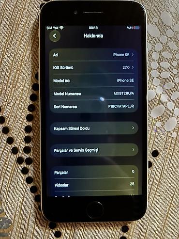 ikinci el iphone 7 plus: IPhone SE 2020, 64 GB, Ağ, Barmaq izi — 4