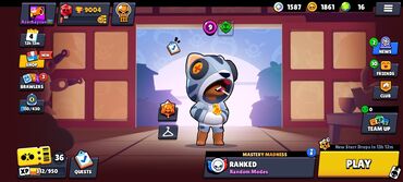 Video oyunlar üçün aksesuarlar: Brawl Stars hesabı satılır 9004 kupa 36 karakter real alıcıya endirim