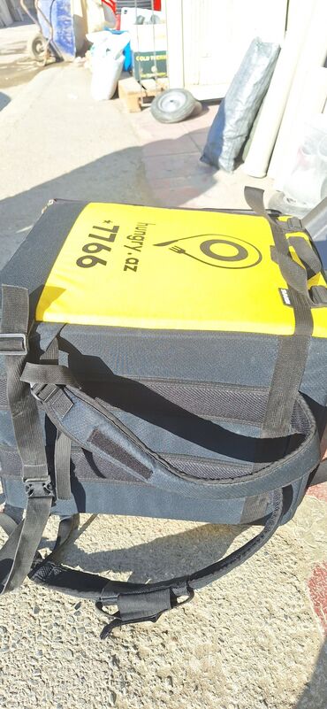 Kuryer çantaları: Hungry.az brendli istilik/soyutma izotermik çatdırılma çantası - — 8