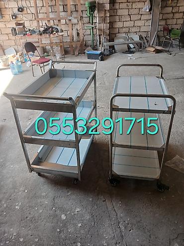 matorlu araba: Servis arabaları – fərdi ölçüdə hazırlanır - Material: paslanmayan — 3