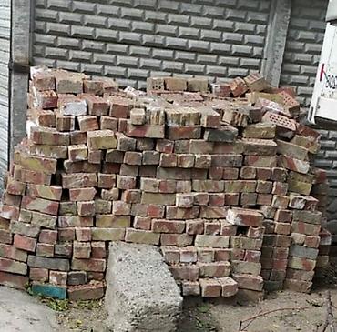 Кыш, курулуш блоктору: СРОЧНО ПРОДАМ КИРПИЧ Б/У — 2