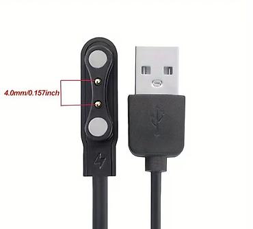 mona neseseri: Magnetni USB punjački kabl za pametne satove (2-pinski) - Konektor — 1