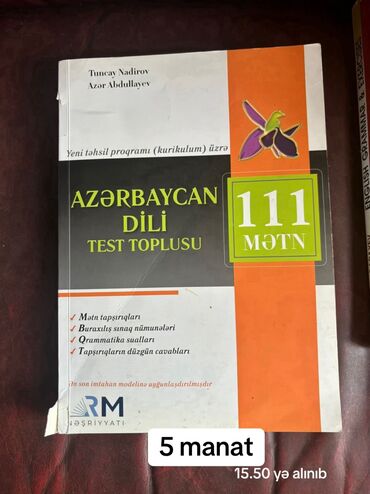 master n1 informatika test pdf: Yeni təhsil proqramına (kurikuluma) uyğun "Azərbaycan Dili Test