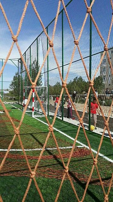 капрон: Заградительные сетки для мини футбольного поля, спорт зала и др — 8