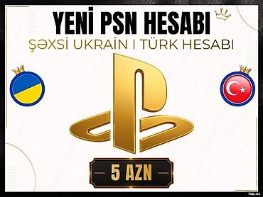 PS4, PS5 üçün yeni PSN səhifə açılması PSN hesabın yoxdur? Sənin üçün