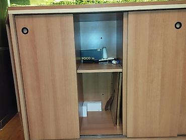 akvarium balaca: Böyük həcmli akvarium və alt dolabı - Şüşə akvarium: üç tərəfi — 3