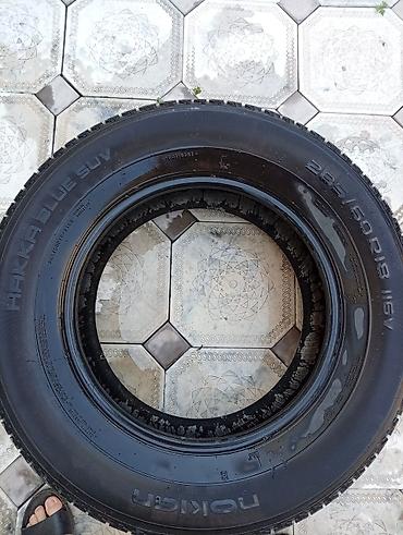 240: Шины 285 / 60 / R 18, Лето, Б/у, Внедорожные (АТ/МТ), Япония, Nokian — 1