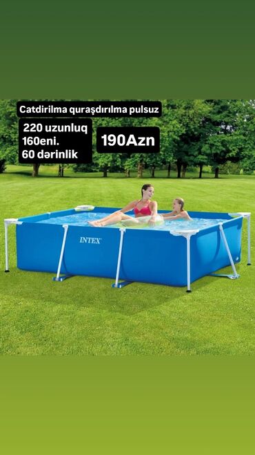 kimya toplu 1 ci hisse: Yeni Karkas Hovuz Intex, 2.1 - 3 m, 2001 - 2500 l