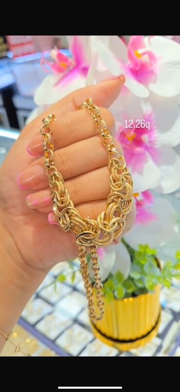 Bilərziklər: Bilərzik, Sarı qızıl, 585 Əyar, 123 g, Ünvandan götürmə -da lalafo.az — 4 Bilərziklər: Bilərzik, Sarı qızıl, 585 Əyar, 123 g, Ünvandan götürmə — 4