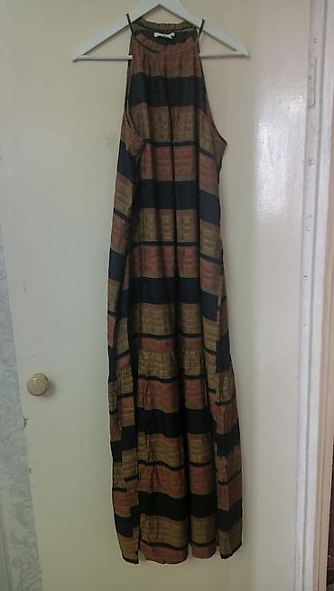 Костюмы с шортами: Джинсовый комбинезон-шорты Pull&Bear + длинное платье H&M 1) — 3