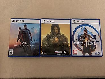 death stranding: - Death Stranding (PS5) (40 Azn)

- Mortal Kombat 1 (PS5) (50 Azn) — 1