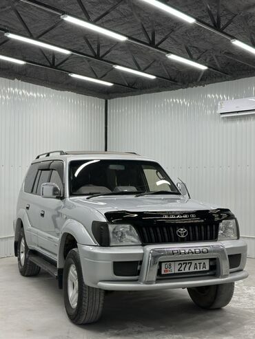 авто в рассрочку без процентов: Toyota Land Cruiser Prado: 2002 г., 3.4 л, Автомат, Бензин, Жол тандабас
