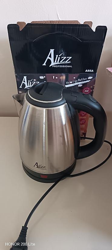 şirin pişikler: Alizz Professional A85A elektrik çaydanı - Tutum: 2.0 litr - 360° — 1