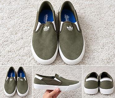 Слипоны Adidas Originals (логотип Trefoil) 🇺🇸 Adidas Originals из