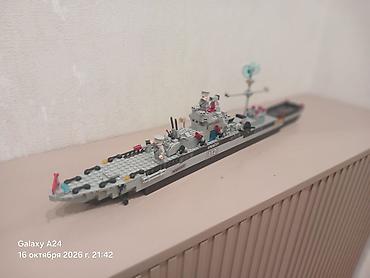 кыш: Конструктор корабль из кирпичиков (совместим с Lego) - Тематический — 3