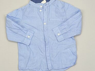koszulka niebieska: Bluzka, H&M, 12-18 m, stan - Idealny