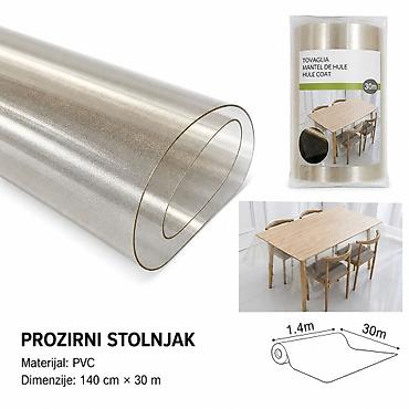 KMT Prozirni zlatni stolnjak u prahu 3283127 - Namena: prekrivanje i