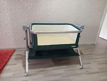 Beşiklər: Kidilo yan-beşik (co-sleeper) – tənzimlənən hündürlüklü, mesh yan — 2
