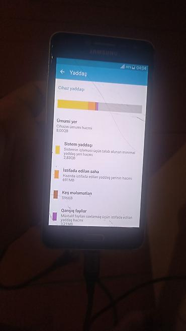 tablet ikinci el: Samsung 8 GB, rəng - Boz, Sensor — 3
