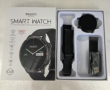 smat: Yeni, Smart saat, Suya davamlı, rəng - Qara — 2