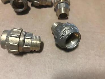 klesta za blind matice: Navojni fiting – ravna spojnica za metalno crevo (konektor za — 2