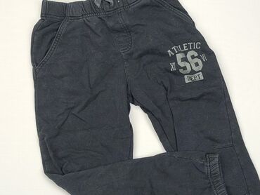 spodnie dresowe dla chlopca: Sweatpants, George, 10 years, 140, condition - Good