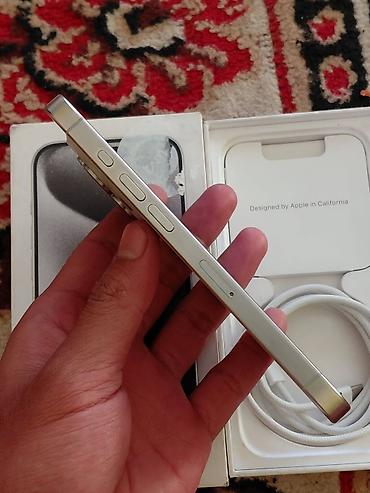 Apple iPhone: IPhone 15 Pro, 128 GB, Ağ — 4