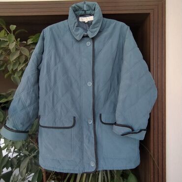 куртка пальто: Пальто, Классика, Осень-весна, Стеганый, Короткая модель