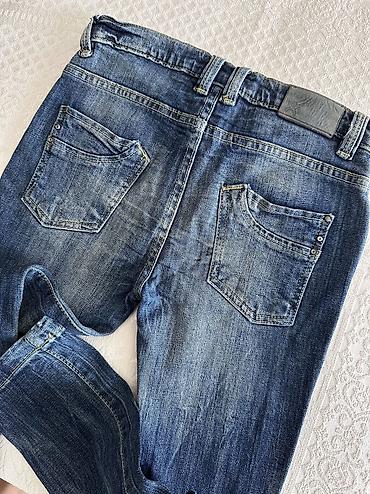 dar cins şalvarlar: Uşaq üçün “Slim Fit” cins şalvar - Model: Slim Fit, dar kəsim - Rəng — 4