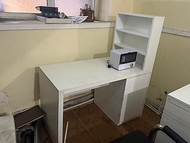 Salon, tibbi mebel dəsti: Gözəllik salonu üçün avadanlıq dəsti - Bərbər kreslosu: Qara rəngli — 4