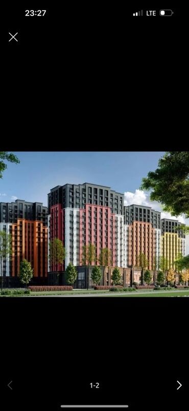 горить: 1 комната, 46 м², Элитка, 9 этаж, ПСО (под самоотделку)