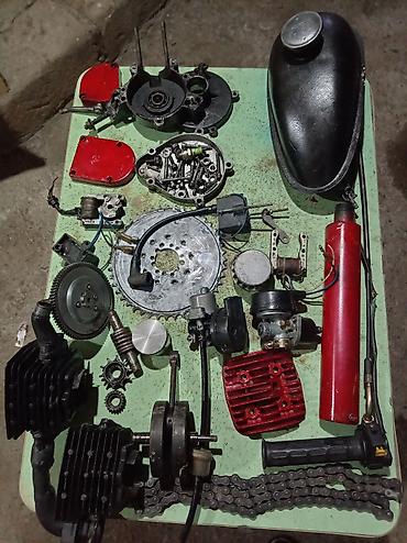 mini traktor tap az: VELOSİPED MATORUN EHTİYAT HİSSƏLƏRİ hamısı işlək vəziyyətdədir. REYAL — 2