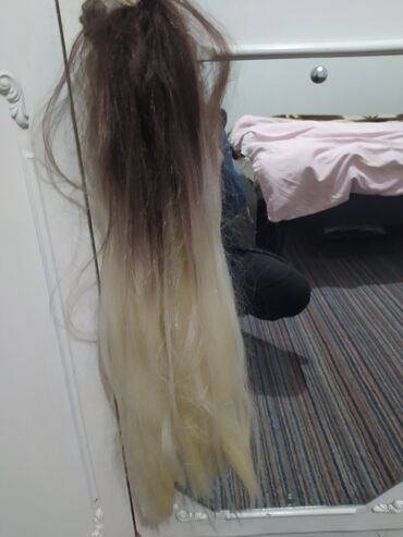 Perike i klipse: Prodajem rep prirodna kosacena je fiksna,ombre farbanje radio na lalafo.rs — 1 Perike i klipse: Prodajem rep prirodna kosacena je fiksna,ombre farbanje radio — 1