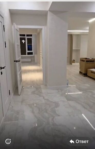 квартиры в рассрочку в бишкеке: 3 бөлмө, 105 кв. м, Элитка, 10 кабат, ПСО (өзү оңдоп түзөтүп бүтүү үчүн)