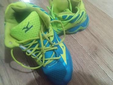 мизуно: Мужские кроссовки, 43, Mizuno, Б/у, цвет - Зеленый — 1