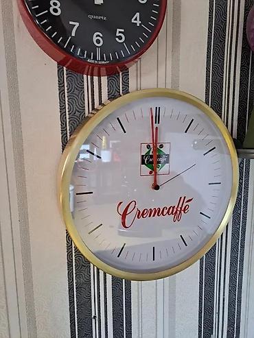 bigotti satovi kvalitet: VELIKI ZIDNI REKLAMNI CREMCAFFE SAT | Veliki stari zidni reklamni — 4