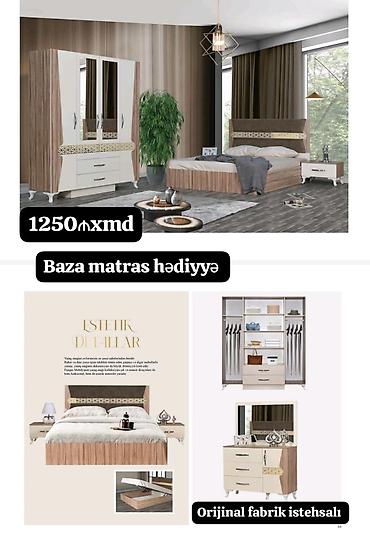 belarus mebel bakida: İkinəfərlik çarpayı, Dolab, Azərbaycan, Yeni — 1