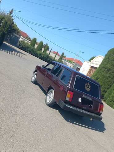 VAZ (LADA): VAZ 2104 universal, tünd-bordo rəng. Klassik kuzov, 5 qapı, geniş — 3