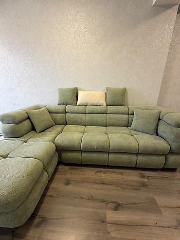 Divan və kreslo dəstləri: İşlənmiş, Divan-kravat, Divan, Bazasız, Açılan — 3