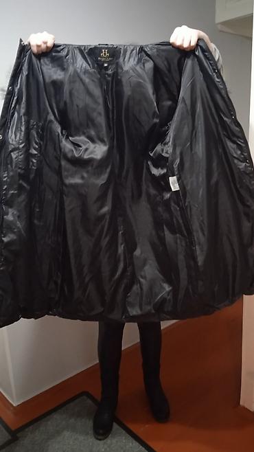 пальто xl: Пуховик, По колено, С капюшоном, 3XL — 5